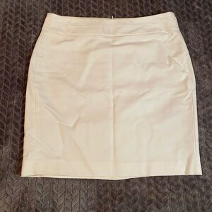 Banana Republic Cream Pencil Skirt
